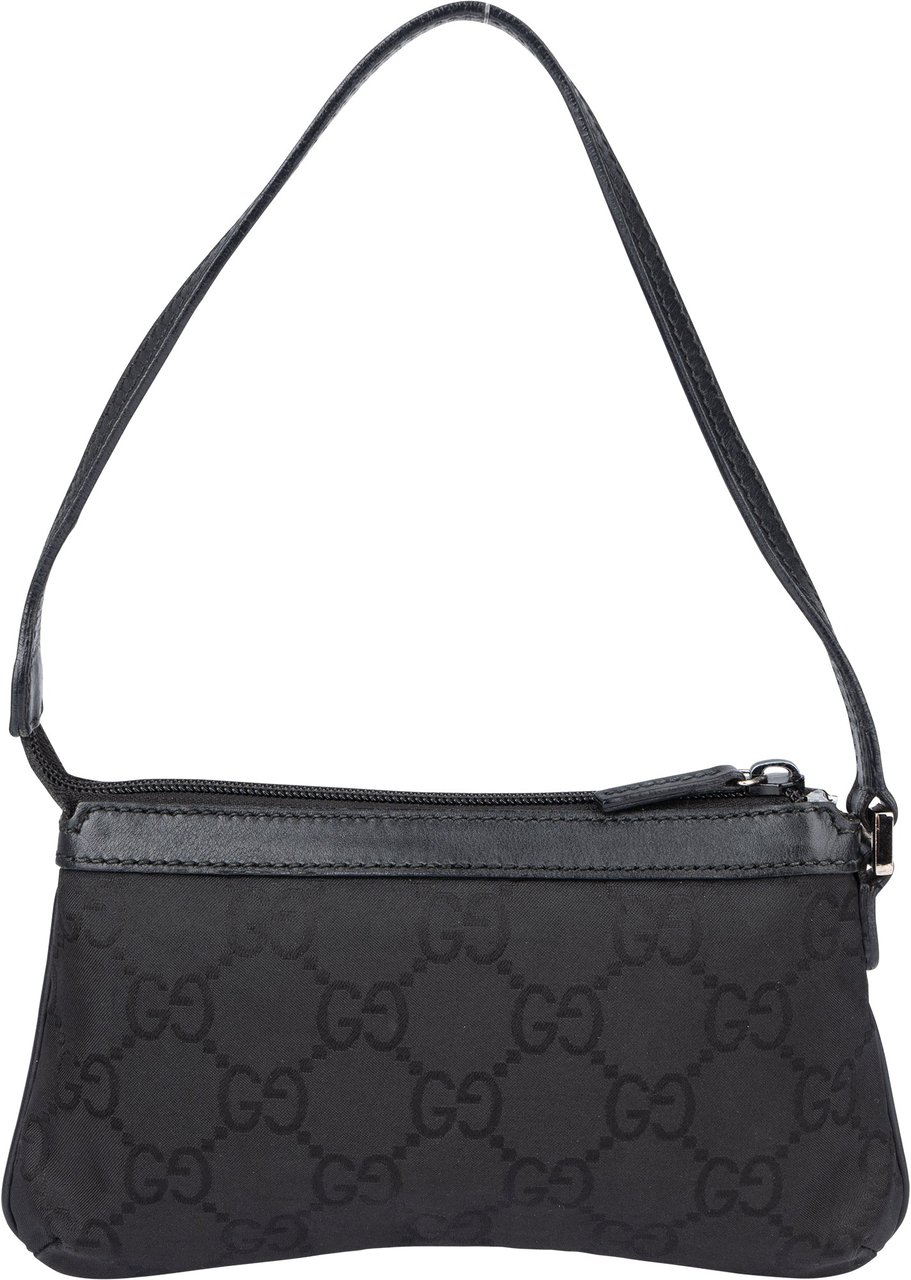 Gucci Gucci GG Monogram Mini Handbag Zwart