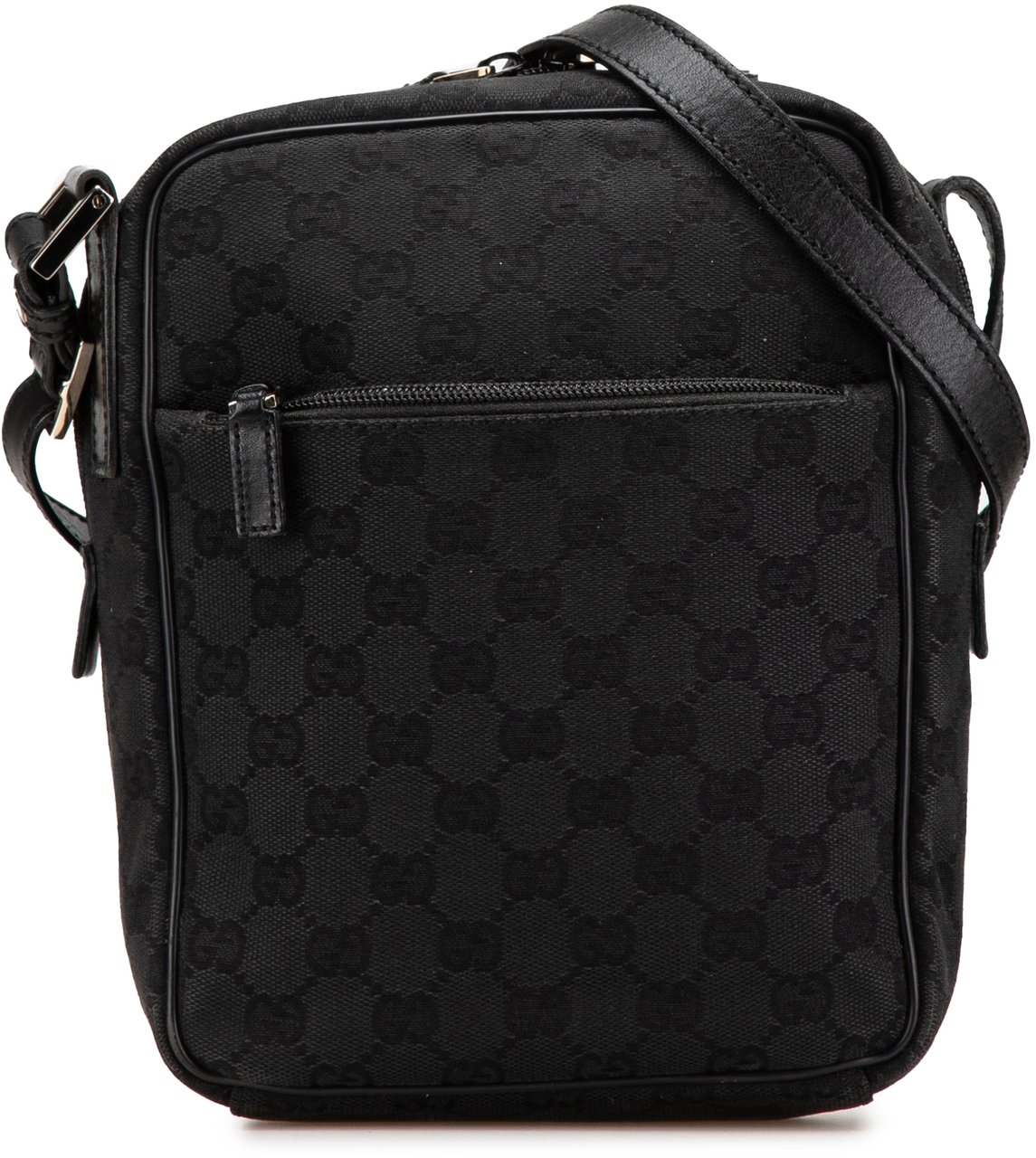 Gucci GG Canvas Crossbody Zwart