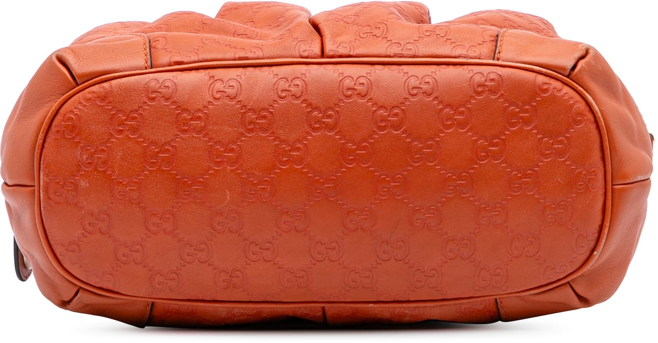Gucci Guccissima Sukey Satchel Oranje