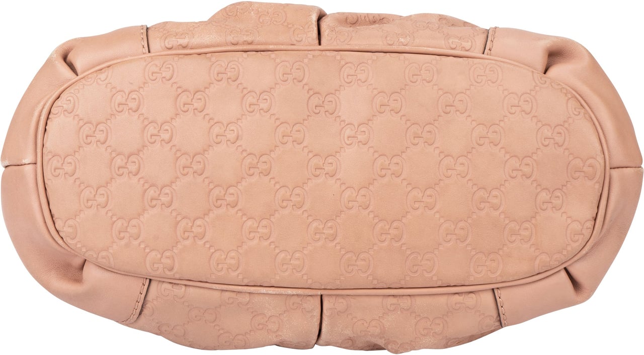 Gucci Leather GG Monogram Sukey Handbag Roze