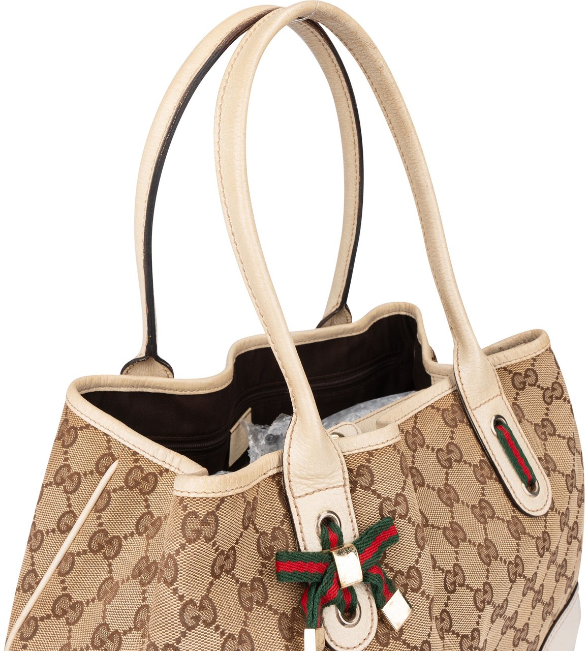 Gucci Gucci GG Monogram Princy Handbag Bruin