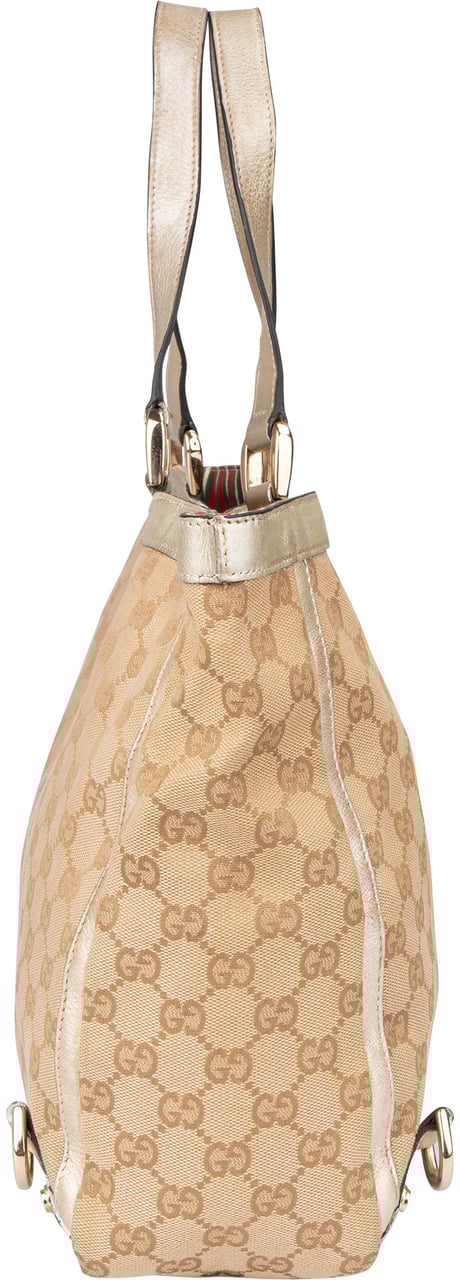 Gucci Gucci GG Monogram Abbey Handbag Bruin