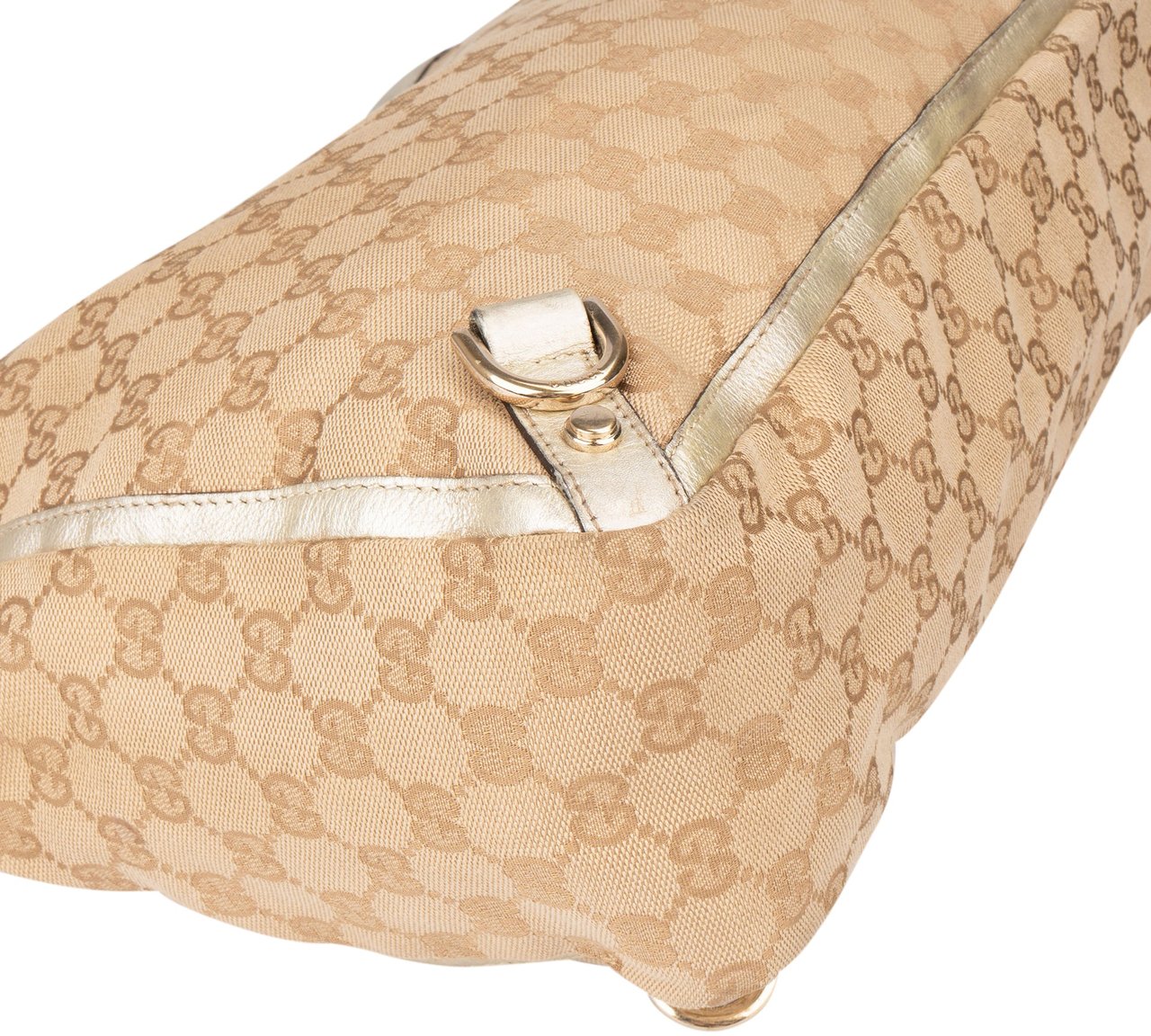 Gucci Gucci GG Monogram Abbey Handbag Bruin