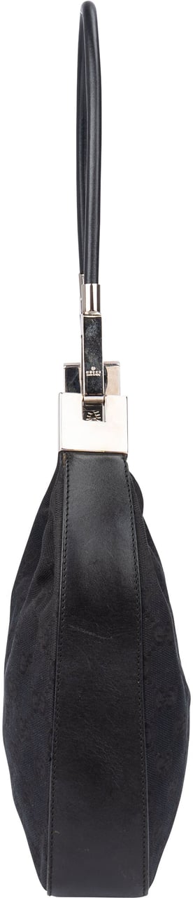 Gucci GG Monogram Shoulder Bag Zwart