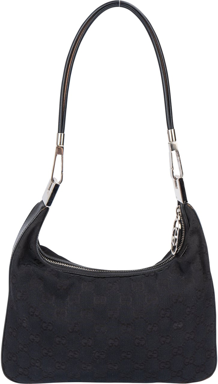 Gucci GG Monogram Shoulder Bag Zwart