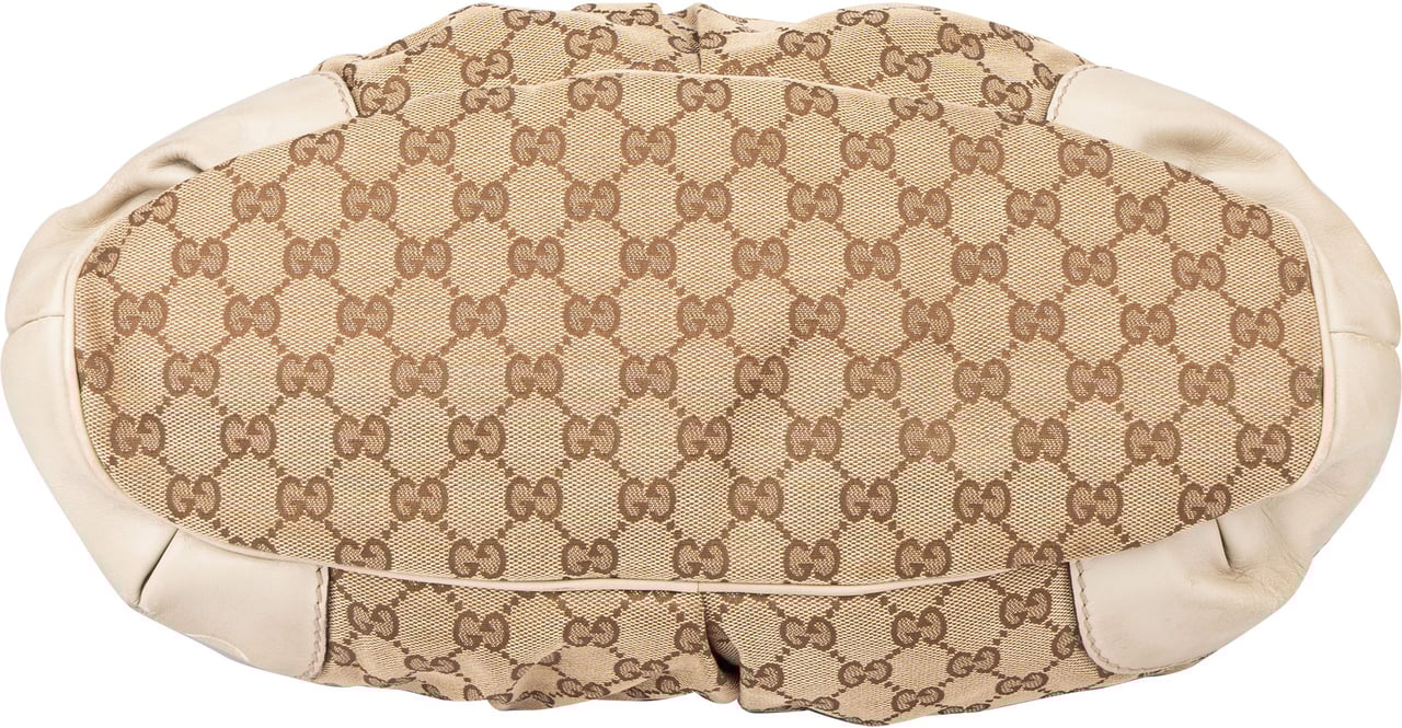 Gucci Gucci GG Monogram Sukey Handbag Bruin