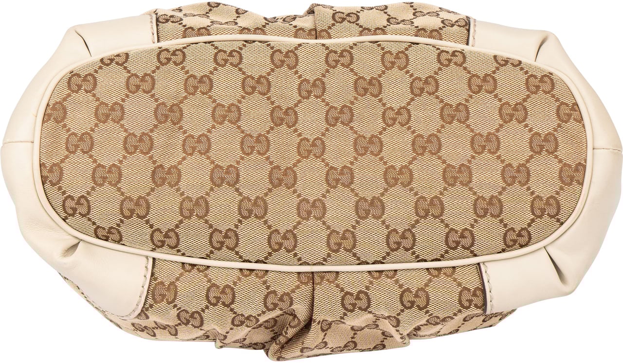 Gucci Gucci GG Monogram Sukey Handbag Bruin