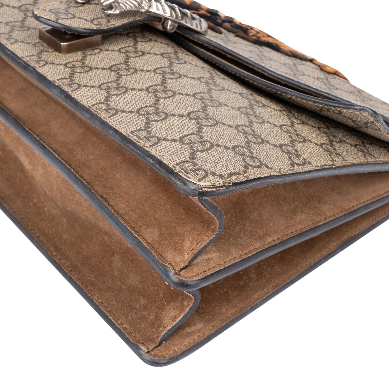 Gucci Gucci GG Monogram Bee Dionysus Shoulder Bag Bruin