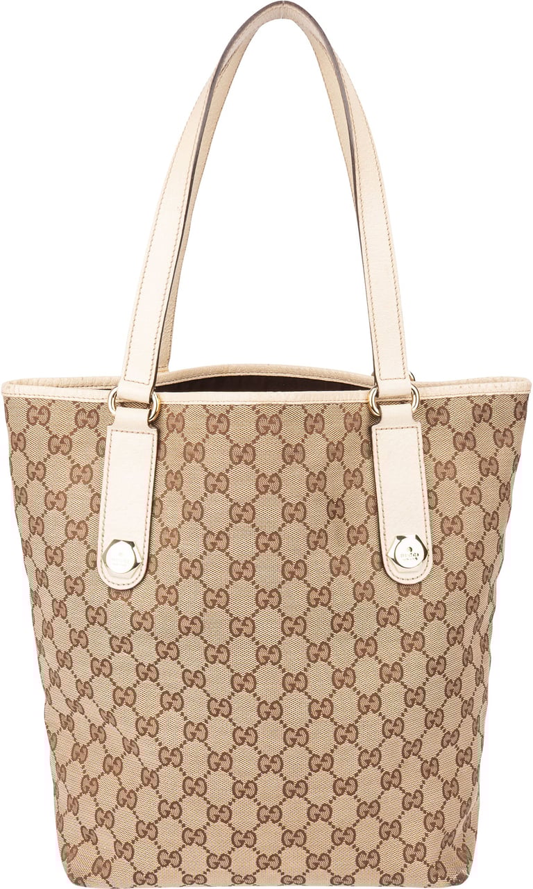 Gucci Gucci GG Monogram Eclipse Handbag Bruin