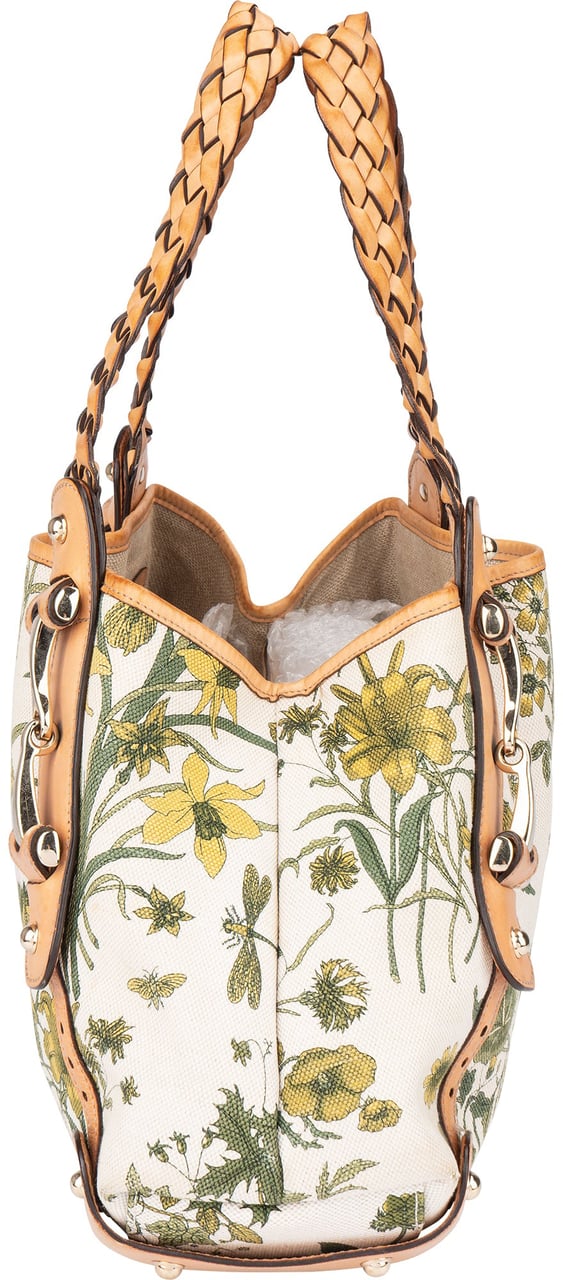 Gucci Gucci Limited Floral Pelham Handbag Wit