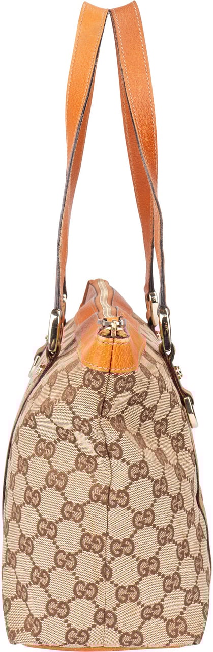 Gucci Gucci GG Monogram Abbey Handbag Bruin