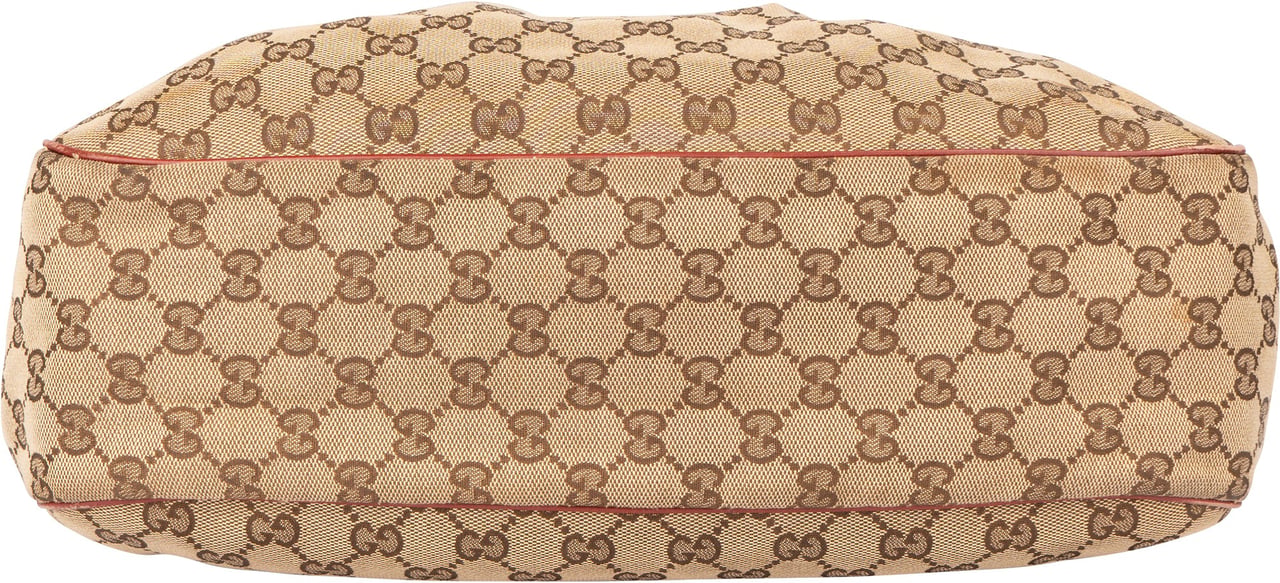 Gucci GG Monogram Sukey Crossbody Bag Bruin