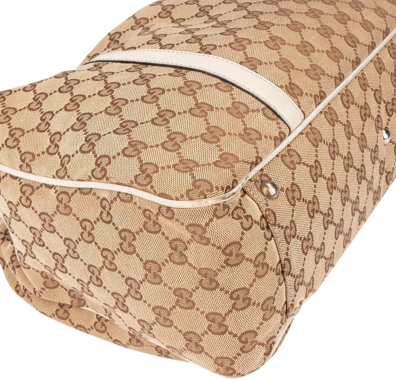 Gucci Gucci Monogram Twin GG Monogram Handbag Bruin