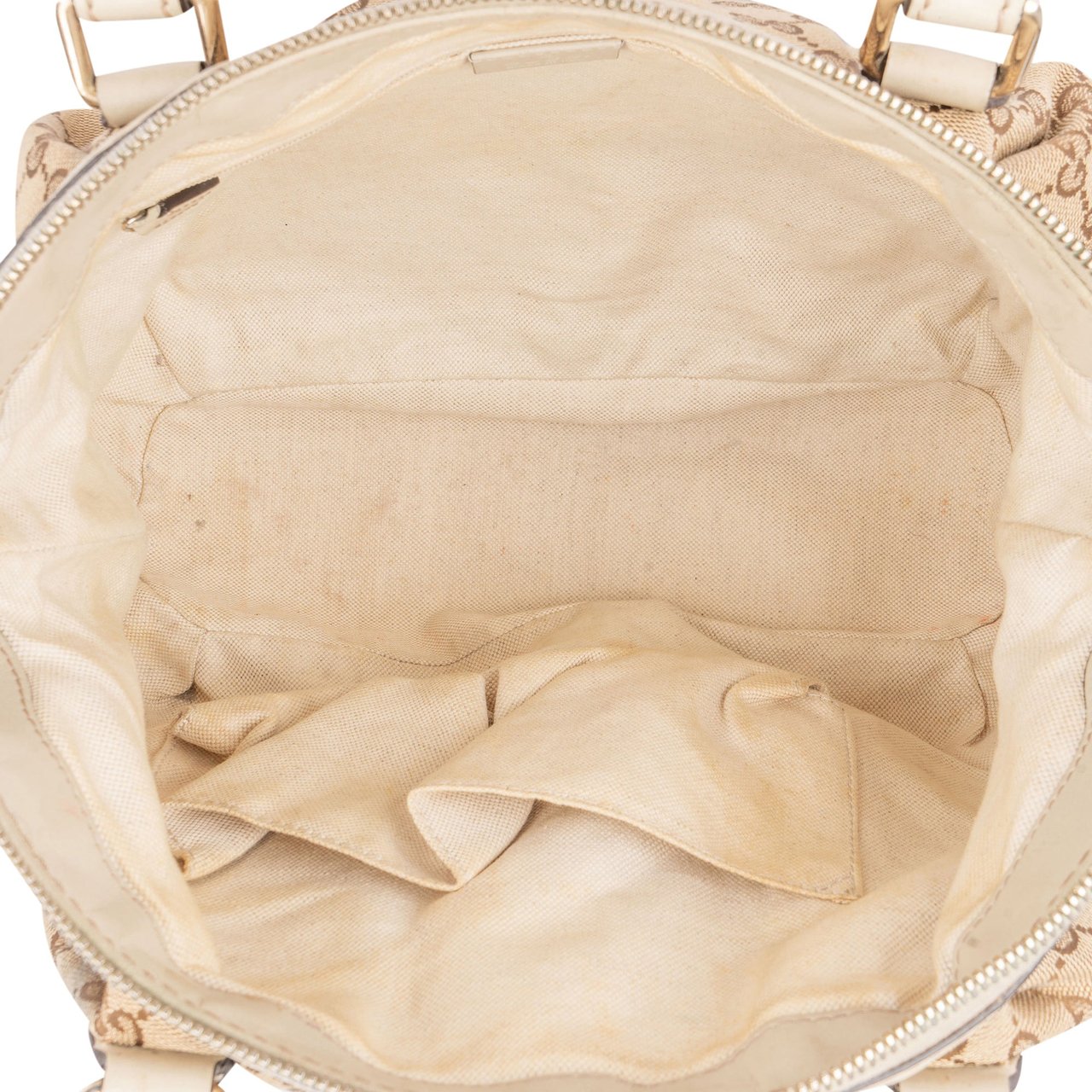 Gucci Gucci GG Monogram Sukey Handbag Bruin