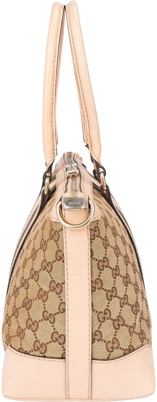 Gucci GG Monogram Sherry Line Monogram Handbag Bruin
