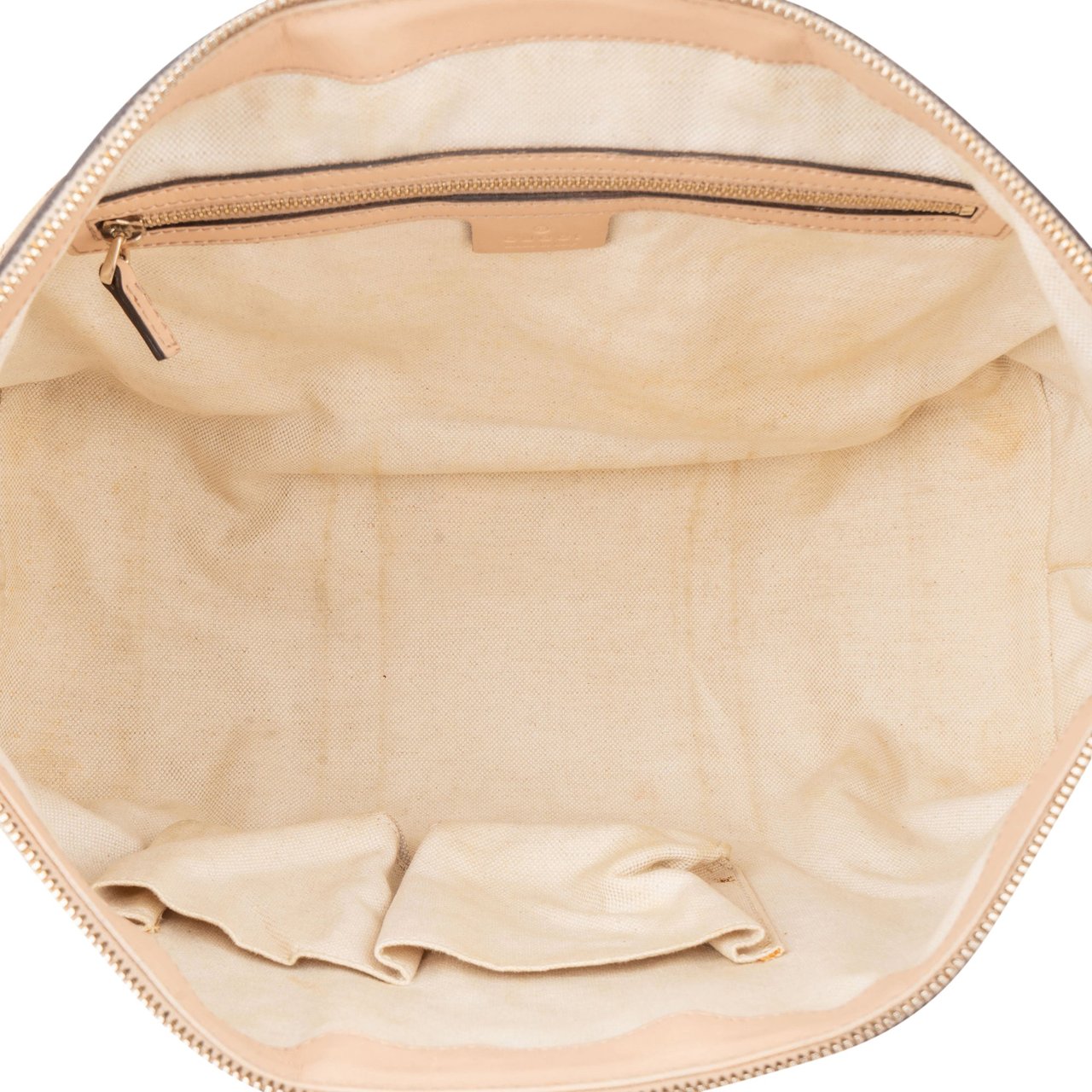 Gucci GG Monogram Sherry Line Monogram Handbag Bruin