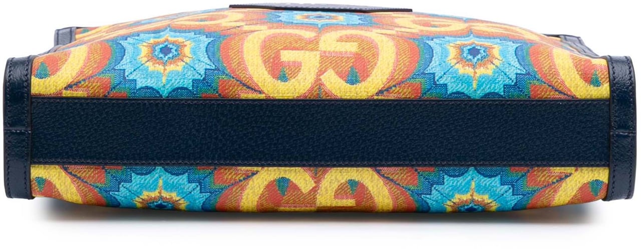 Gucci GG Supreme Kaleidoscope Tote Blauw
