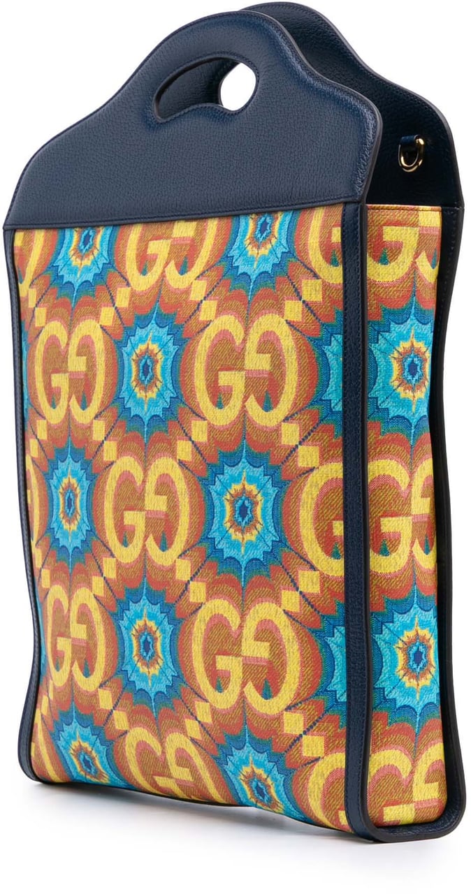 Gucci GG Supreme Kaleidoscope Tote Blauw