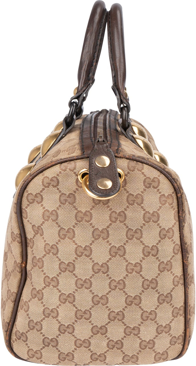Gucci GG Monogram Hysteria Handbag Bruin