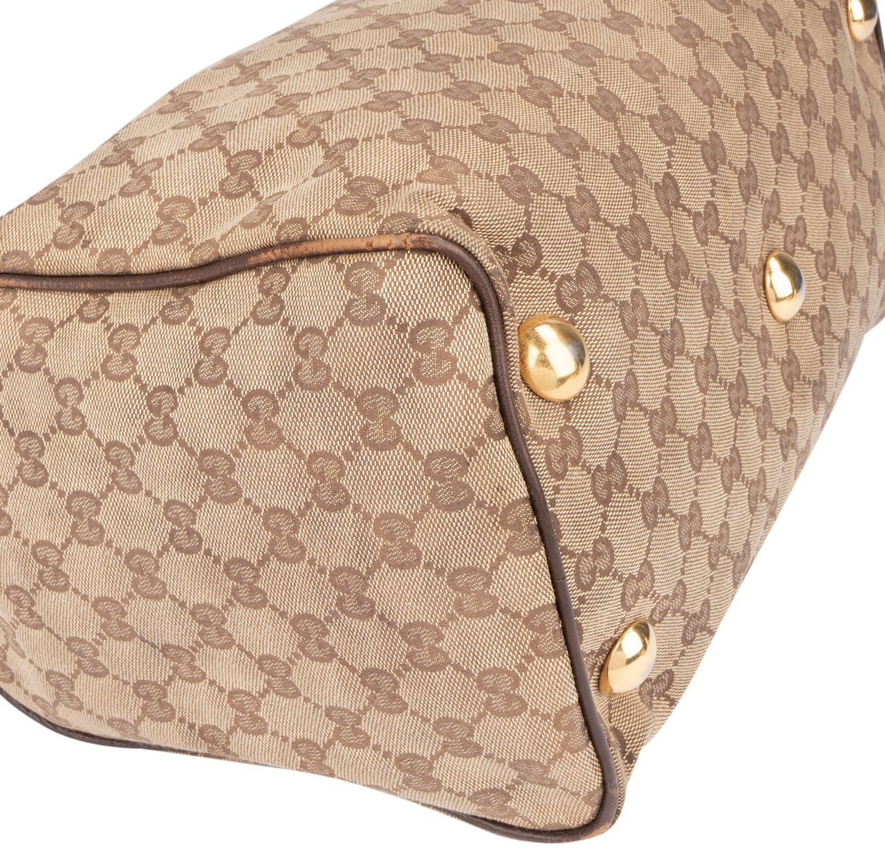 Gucci GG Monogram Hysteria Handbag Bruin
