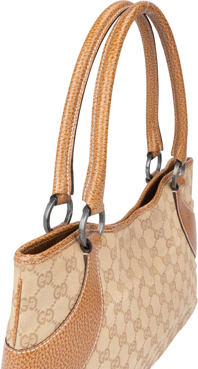 Gucci Gucci GG Monogram Handbag Bruin