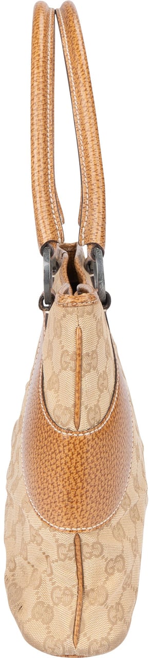 Gucci Gucci GG Monogram Handbag Bruin
