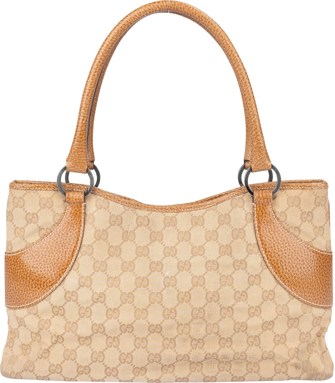 Gucci Gucci GG Monogram Handbag Bruin