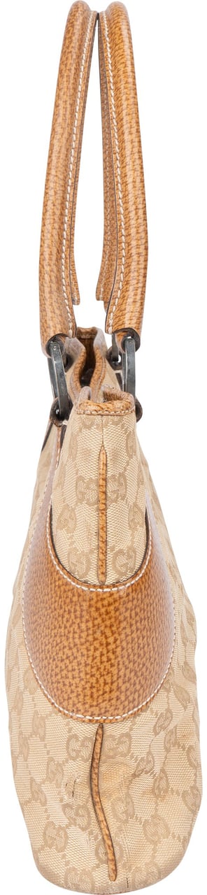 Gucci Gucci GG Monogram Handbag Bruin