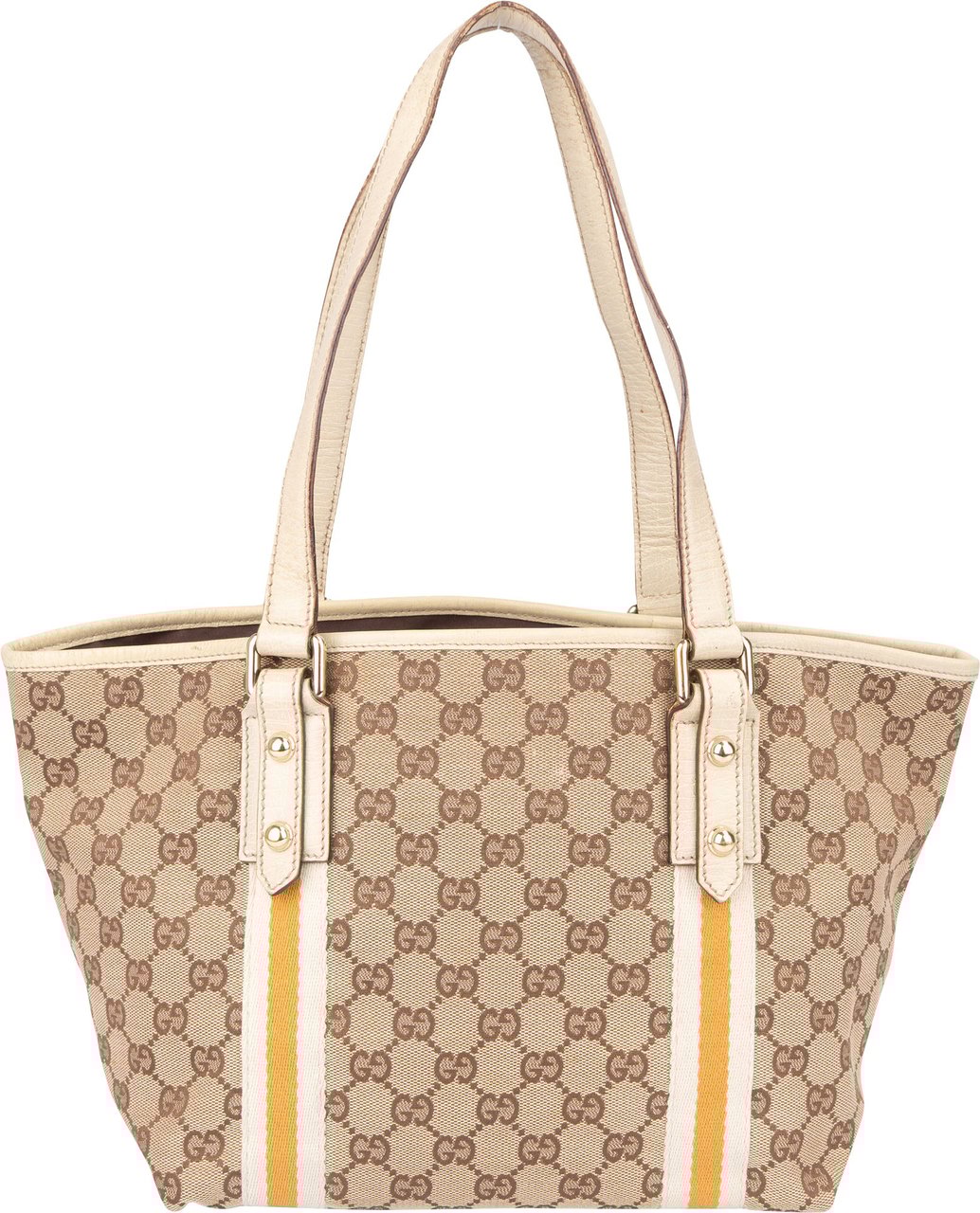 Gucci Gucci GG Monogram Jolicoeur Handbag Bruin