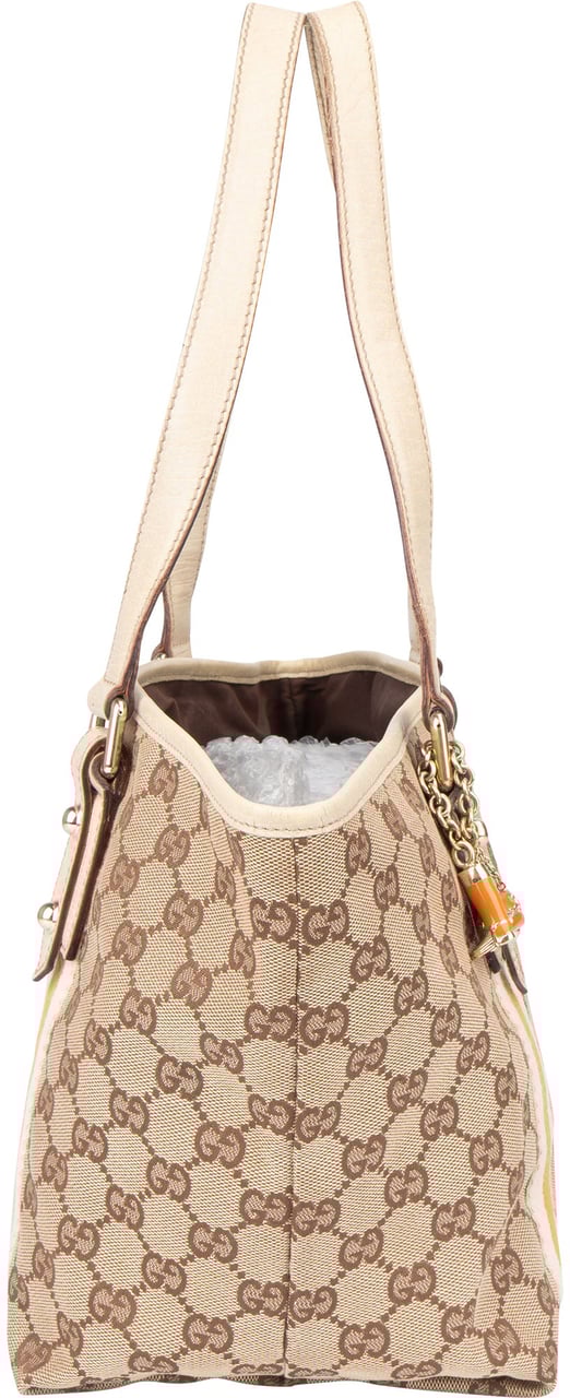 Gucci Gucci GG Monogram Jolicoeur Handbag Bruin