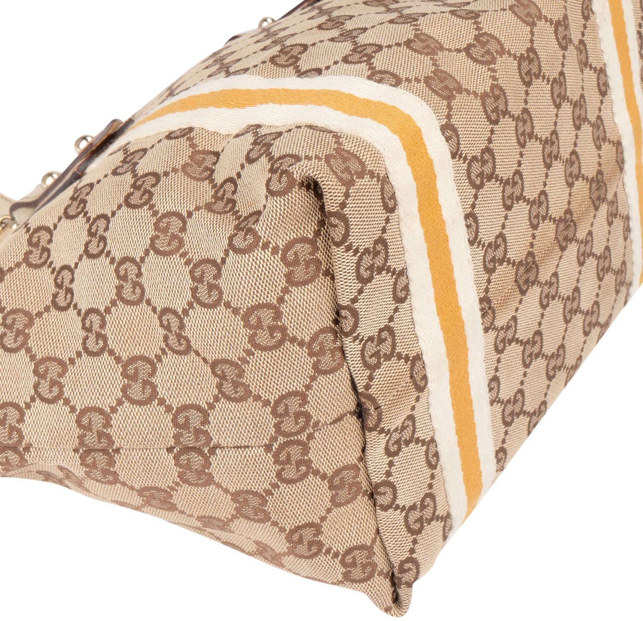 Gucci Gucci GG Monogram Jolicoeur Handbag Bruin