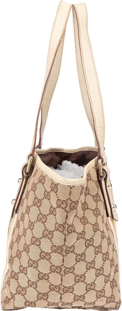 Gucci Gucci GG Monogram Jolicoeur Handbag Bruin