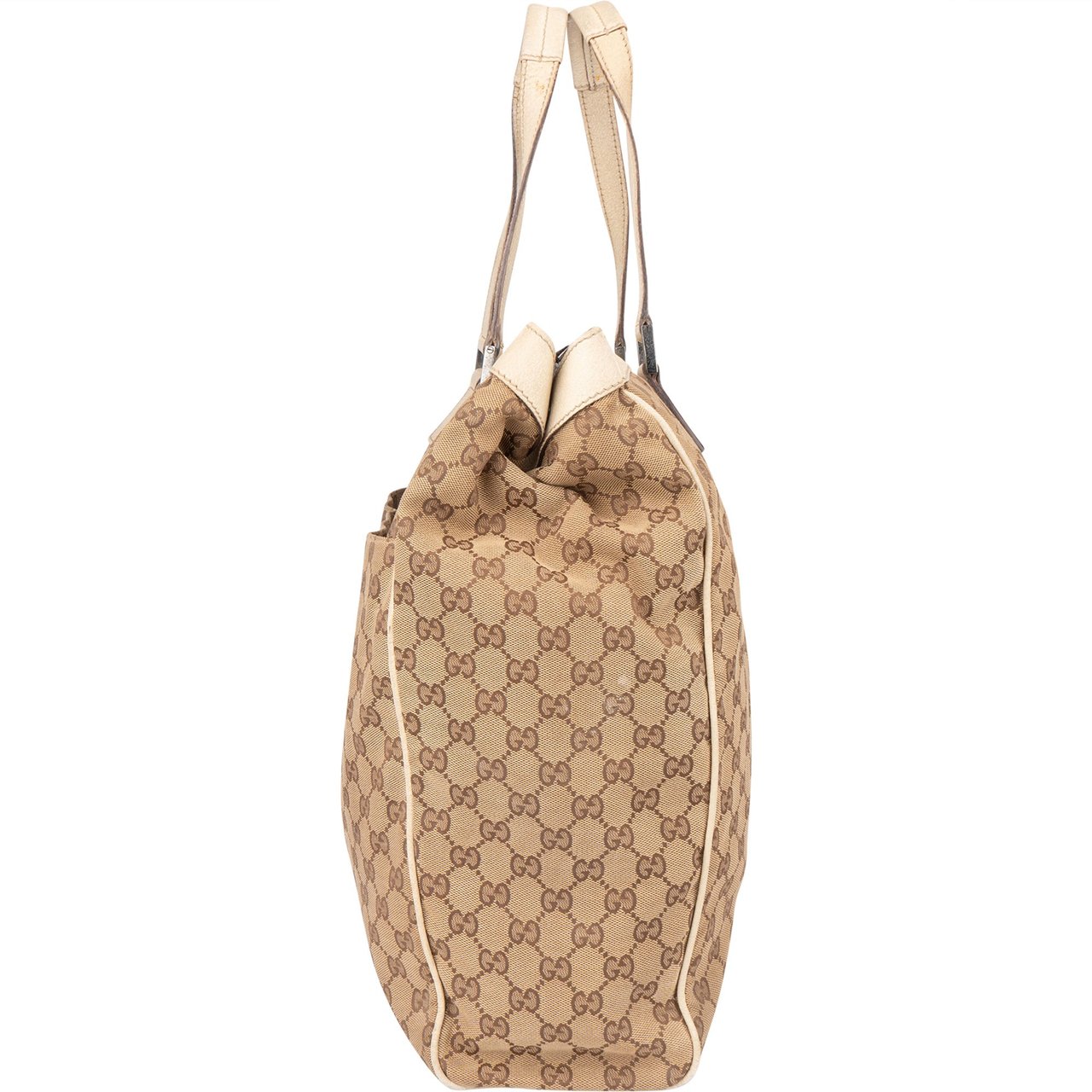 Gucci Gucci GG Monogram Handbag Bruin