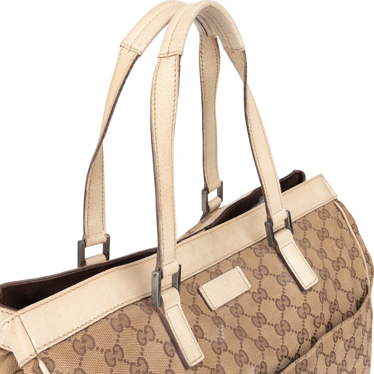 Gucci Gucci GG Monogram Handbag Bruin
