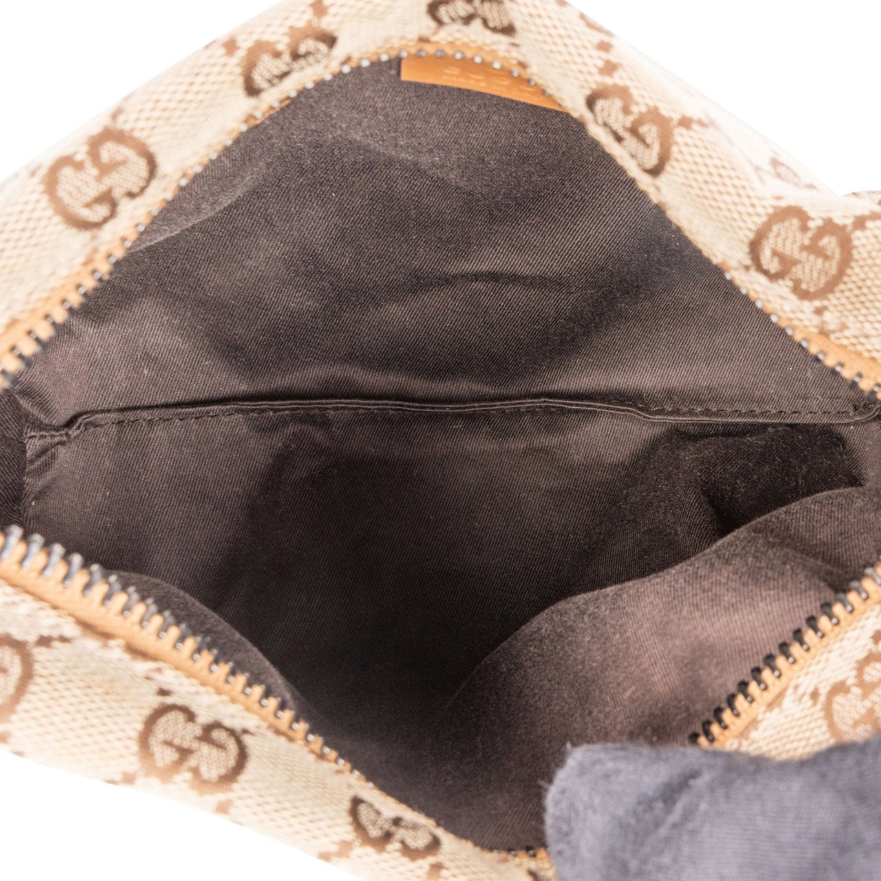 Gucci Gucci GG Monogram Handbag Bruin