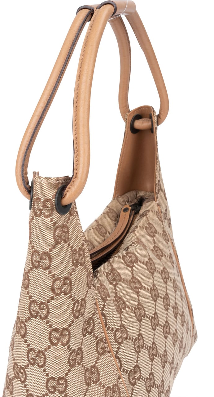 Gucci Gucci GG Monogram Handbag Bruin