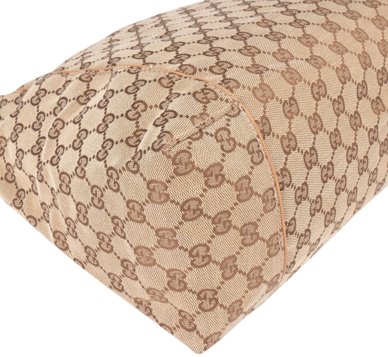 Gucci Gucci GG Monogram Handbag Bruin