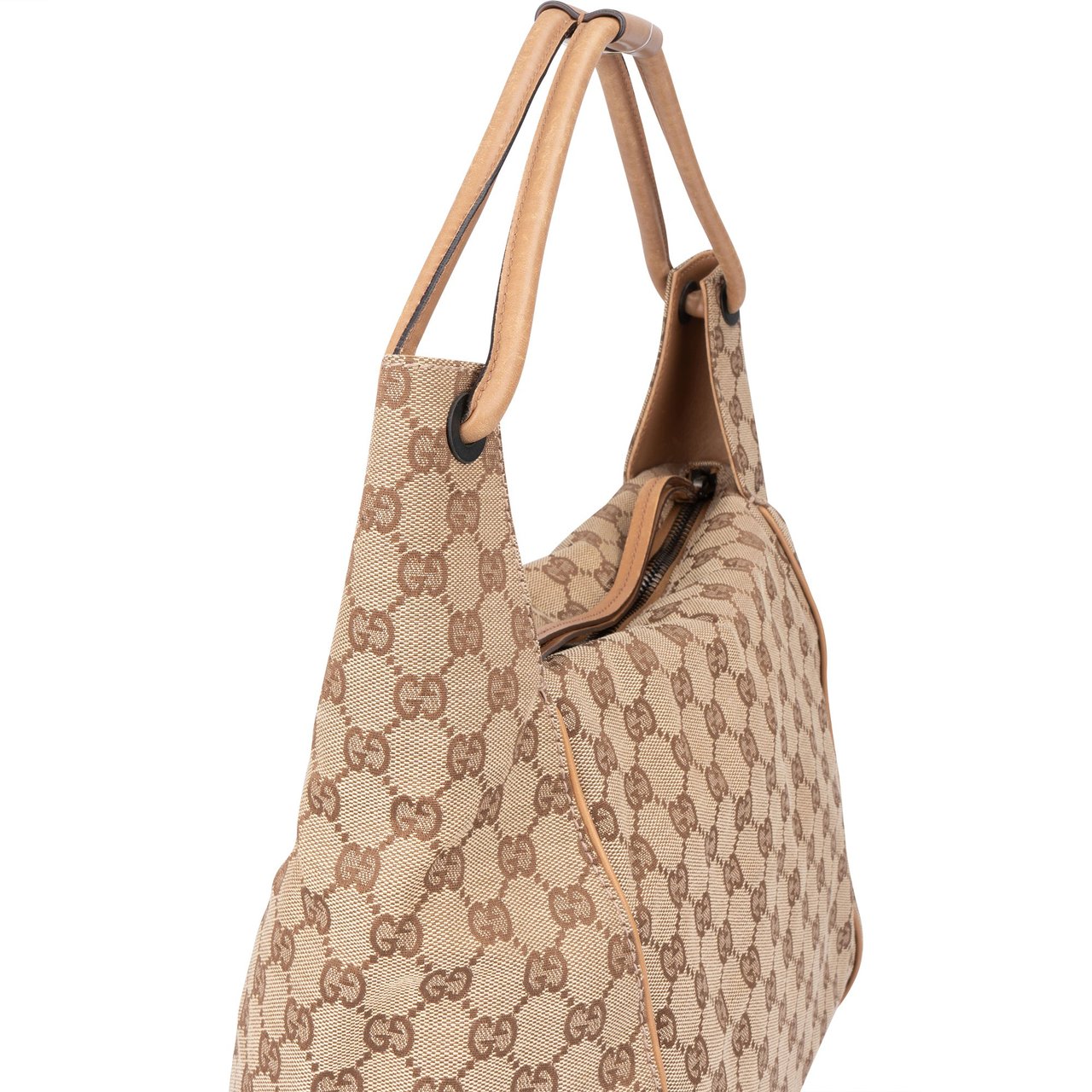 Gucci Gucci GG Monogram Handbag Bruin