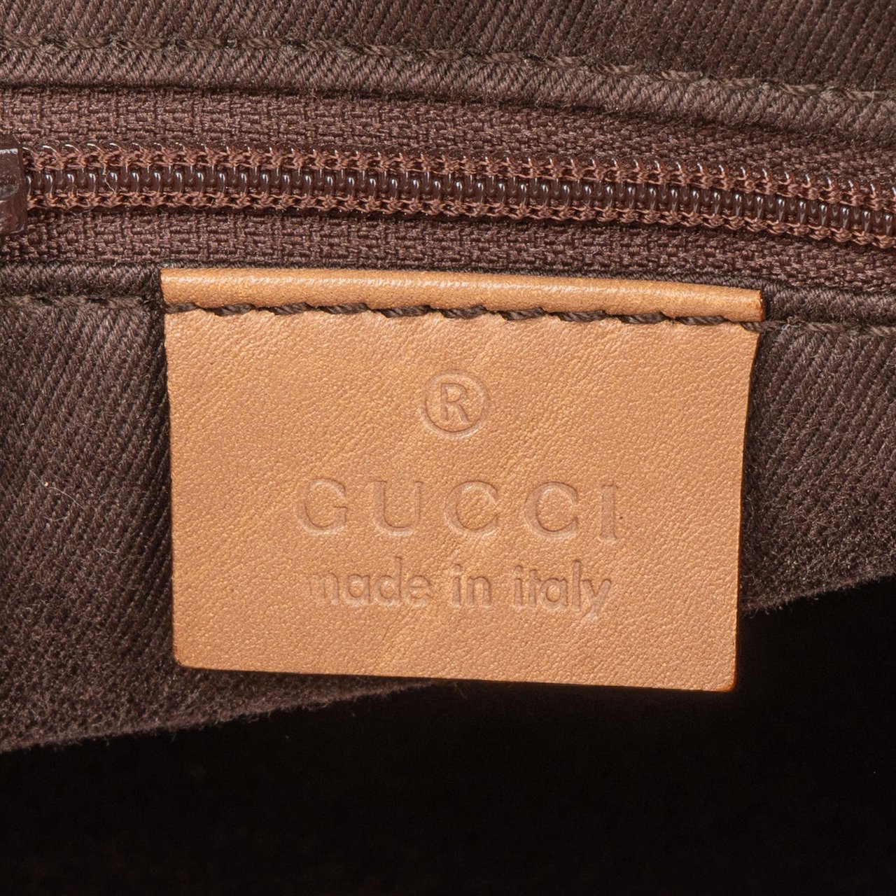 Gucci Gucci GG Monogram Handbag Bruin