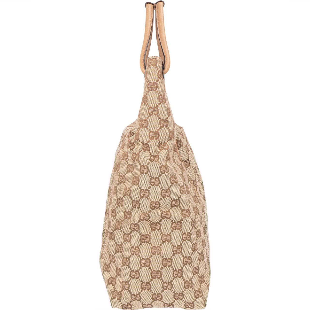 Gucci Gucci GG Monogram Handbag Bruin
