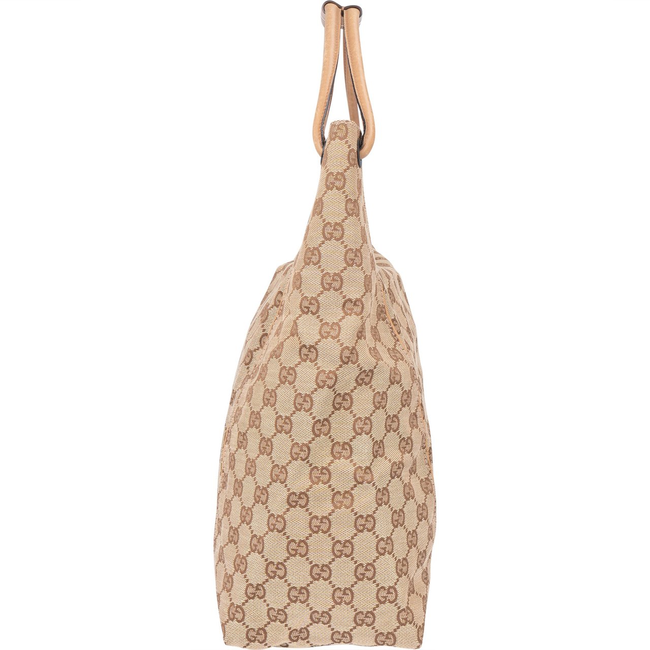 Gucci Gucci GG Monogram Handbag Bruin