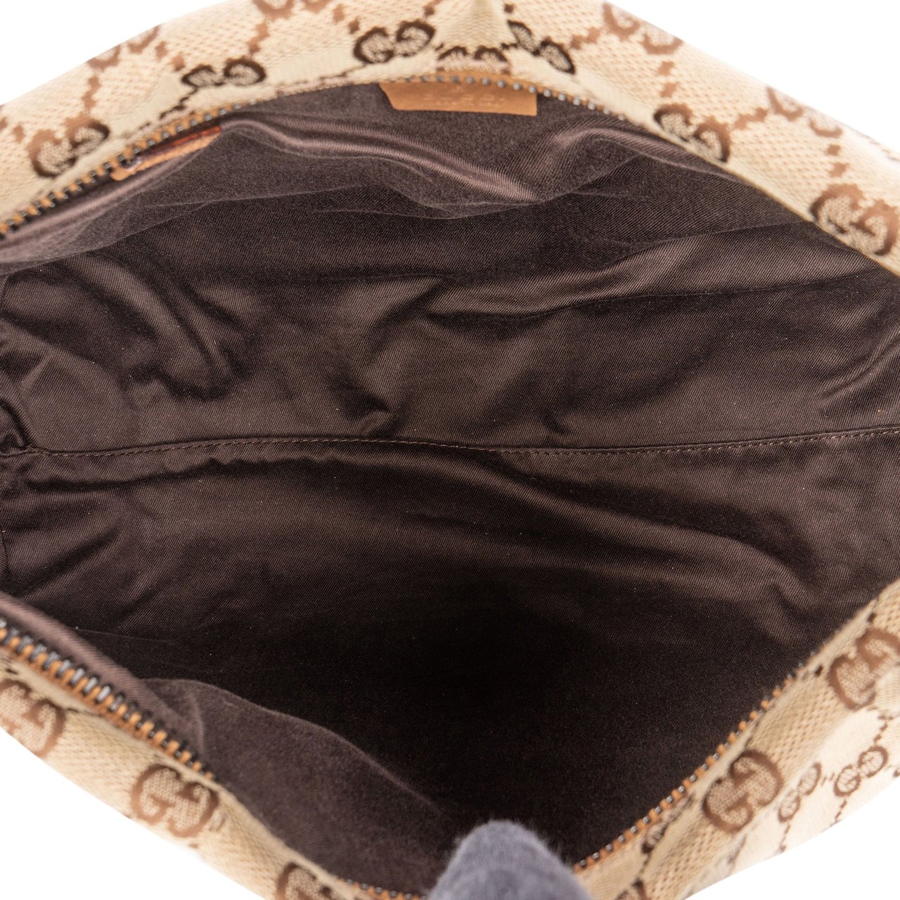 Gucci Gucci GG Monogram Handbag Bruin