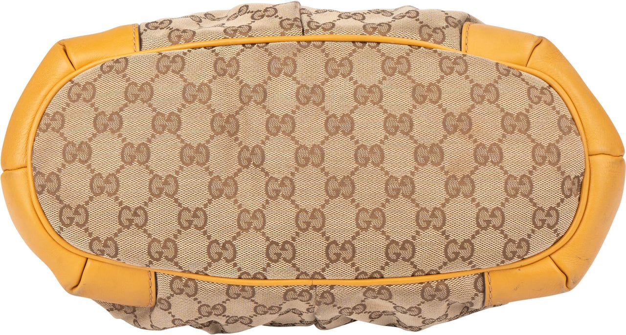 Gucci Gucci GG Monogram Sukey Handbag Bruin