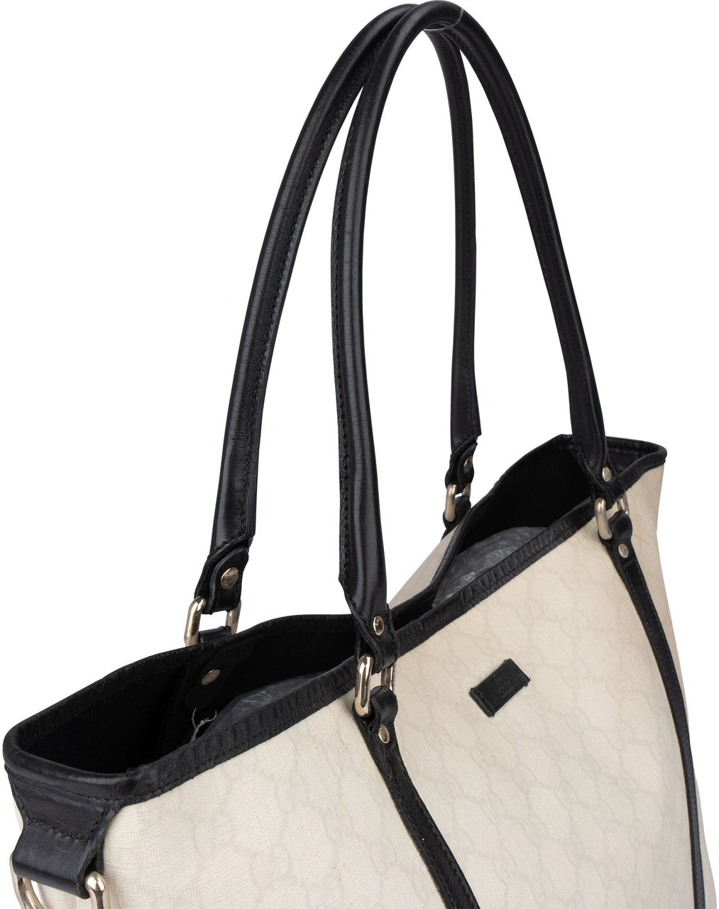 Gucci Gucci GG Supreme Monogram Handbag Wit