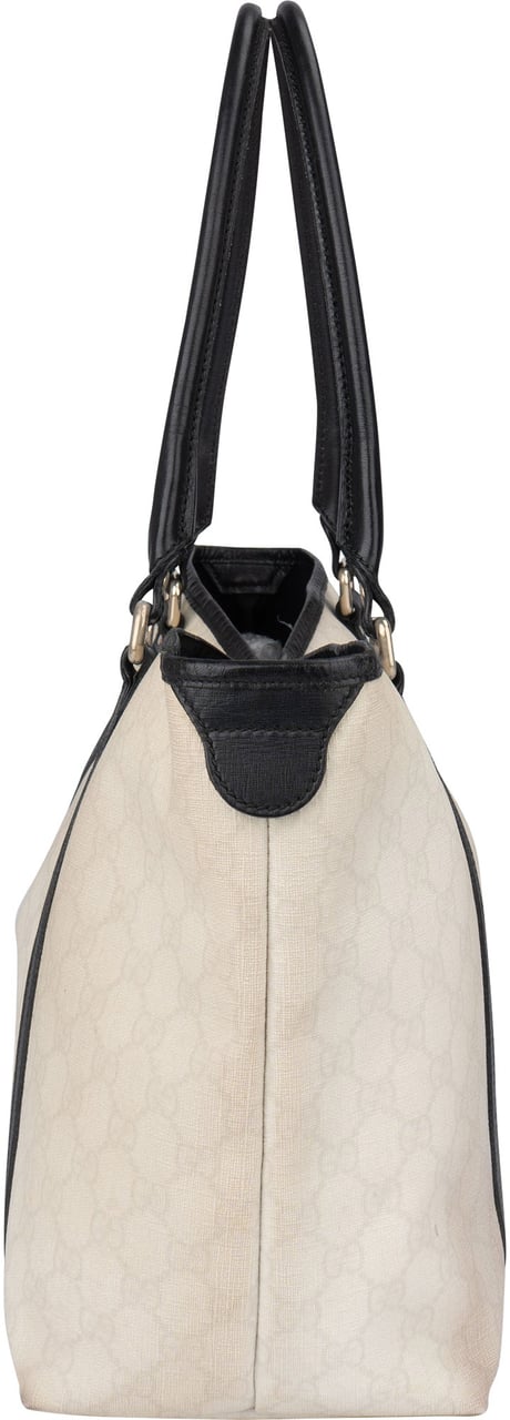 Gucci Gucci GG Supreme Monogram Handbag Wit