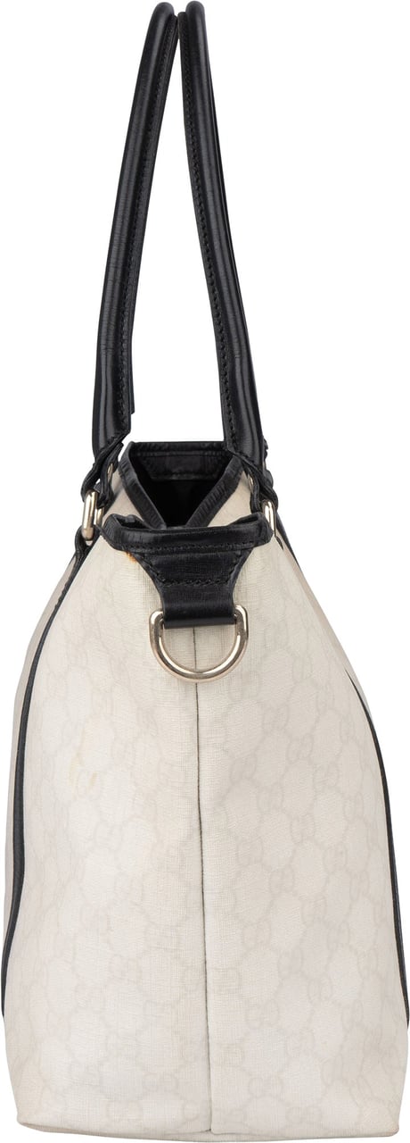 Gucci Gucci GG Supreme Monogram Handbag Wit