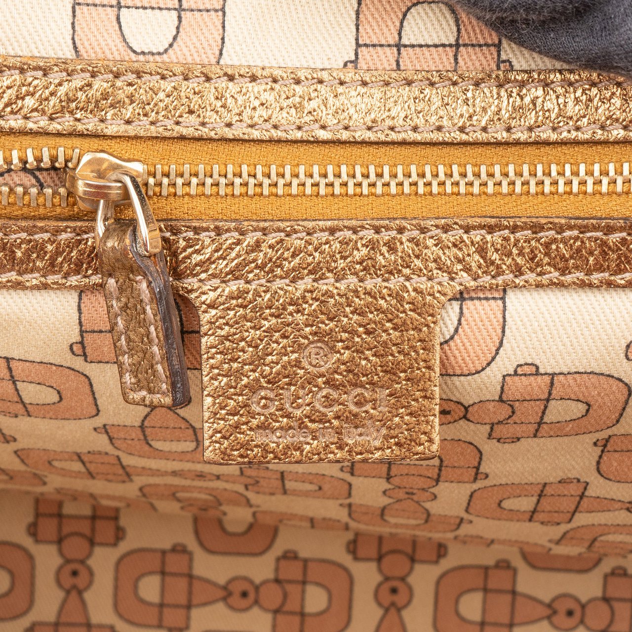 Gucci Gucci GG Monorgam Jolicoeur Handbag Beige
