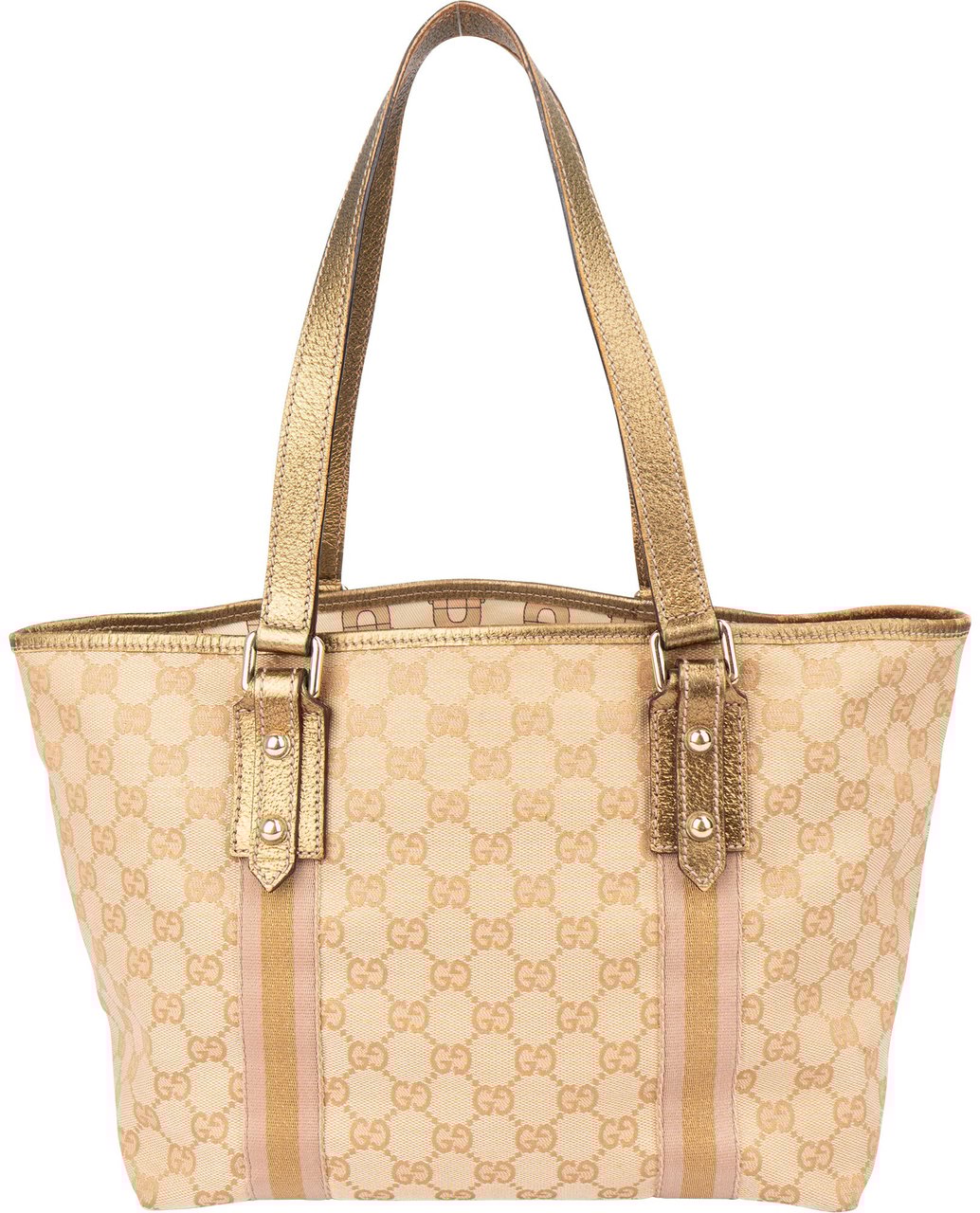 Gucci Gucci GG Monorgam Jolicoeur Handbag Beige