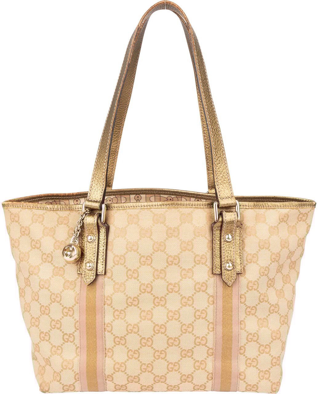 Gucci Gucci GG Monorgam Jolicoeur Handbag Beige