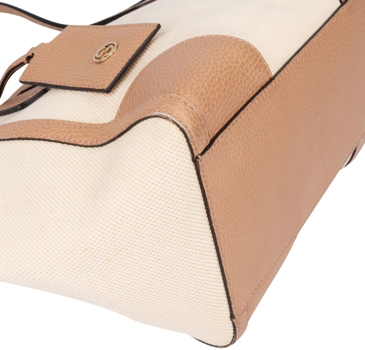 Gucci Classic Swing Tote Handbag Bruin